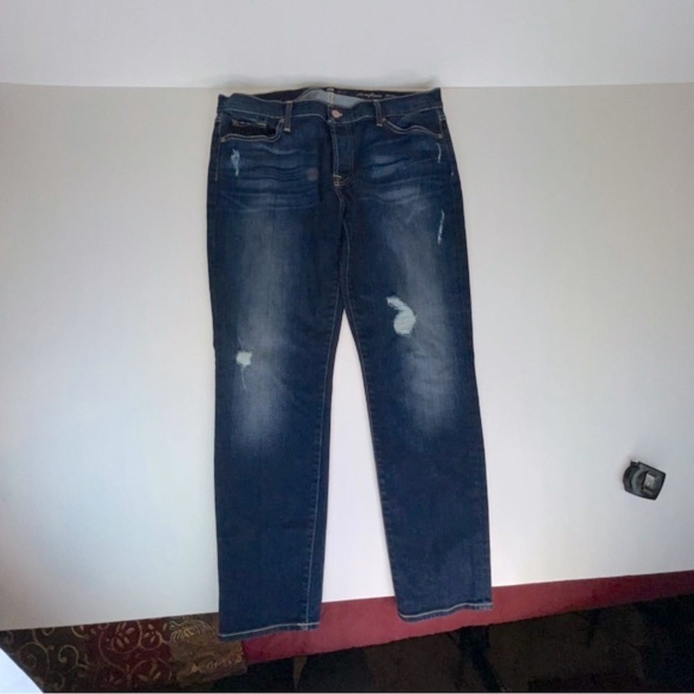 7 for all Mankind Josefina Skinny Boyfriend Jeans NWOT - Picture 14 of 16